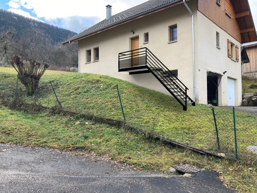 Création d'un escalier extérieur et reprise de terrassement — Massif des Bauges — visuel 6